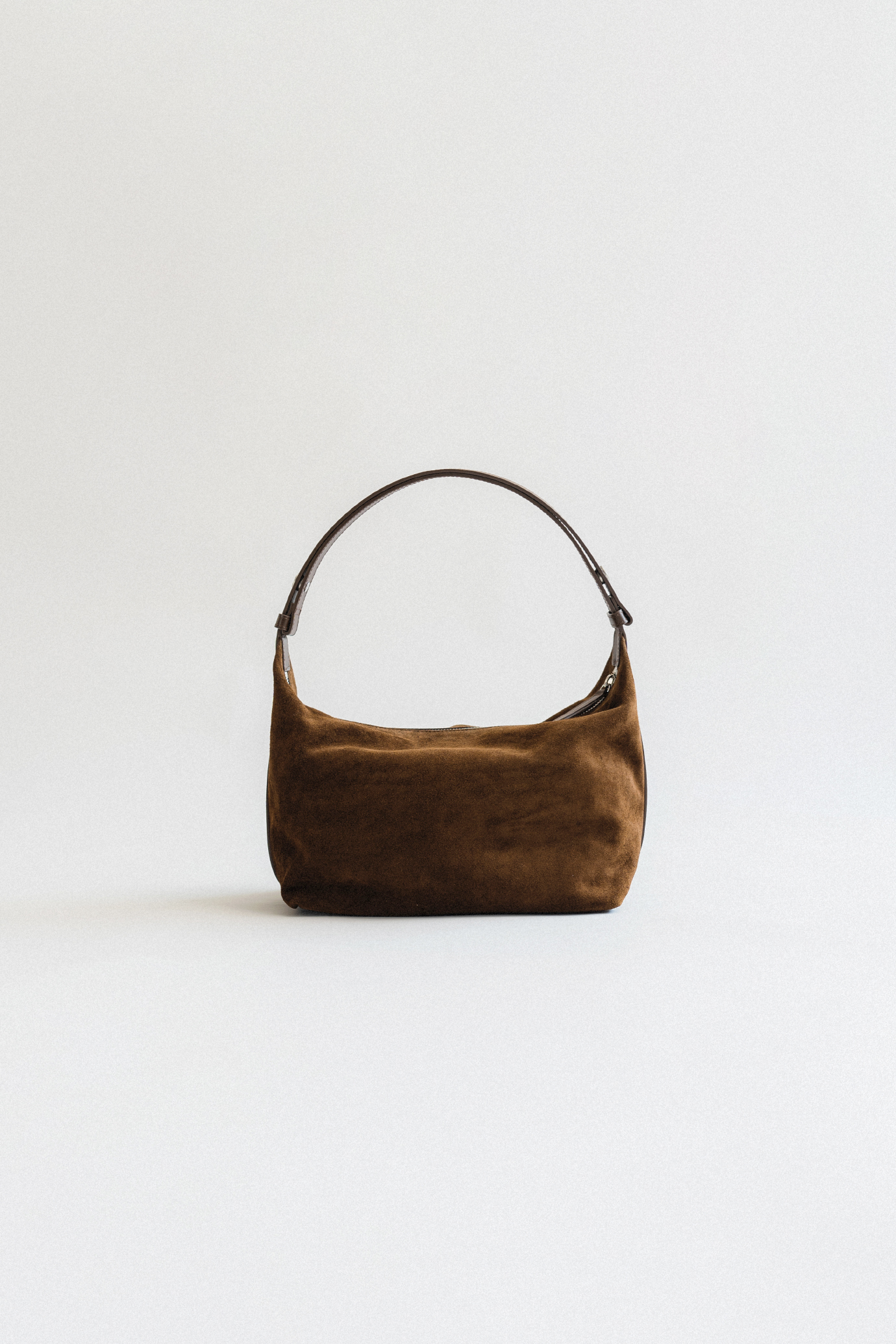 18589_Brown Top Handle Bag