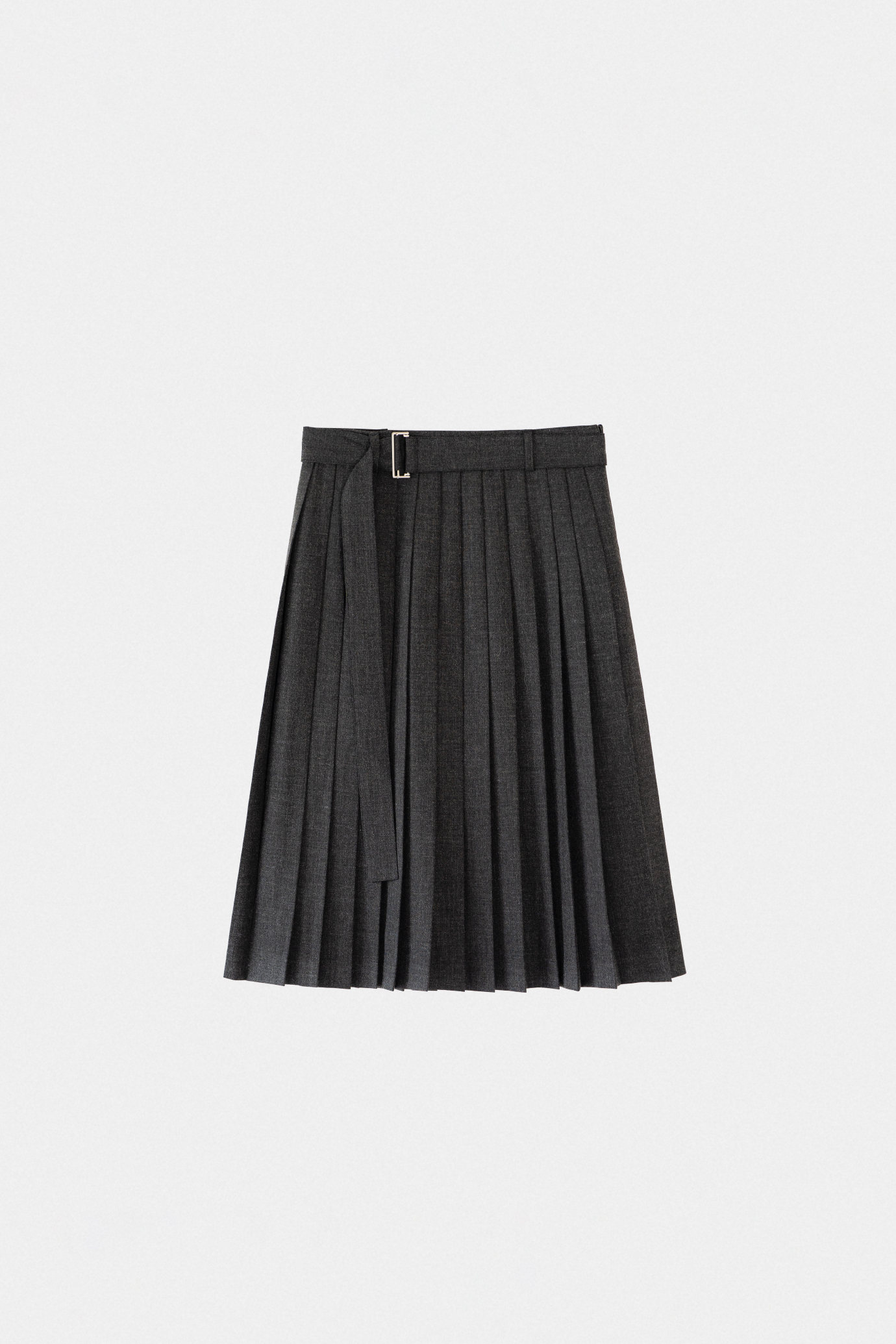 18872_Belt Pleated Skirt [주문일로부터 10일이내 배송]