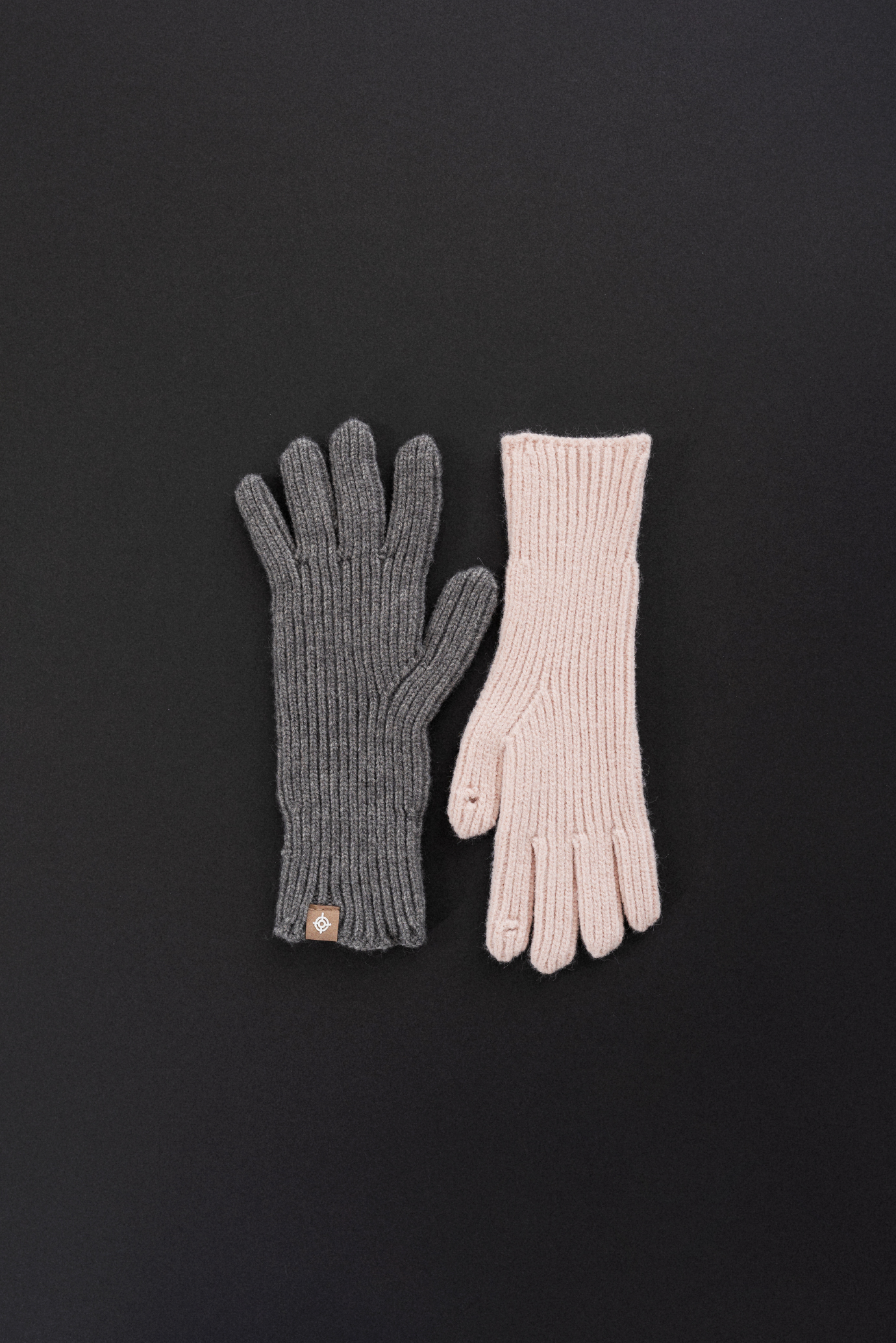 19522_Rib Knit Gloves