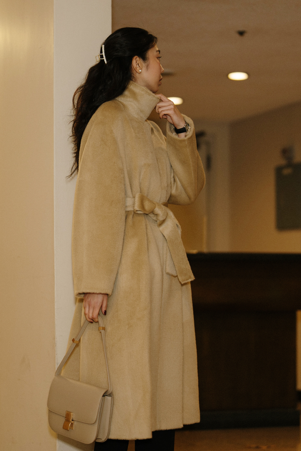 14233_Alpaca Long Coat [ New Season / 10% DC ] 24일 PM 5 마감