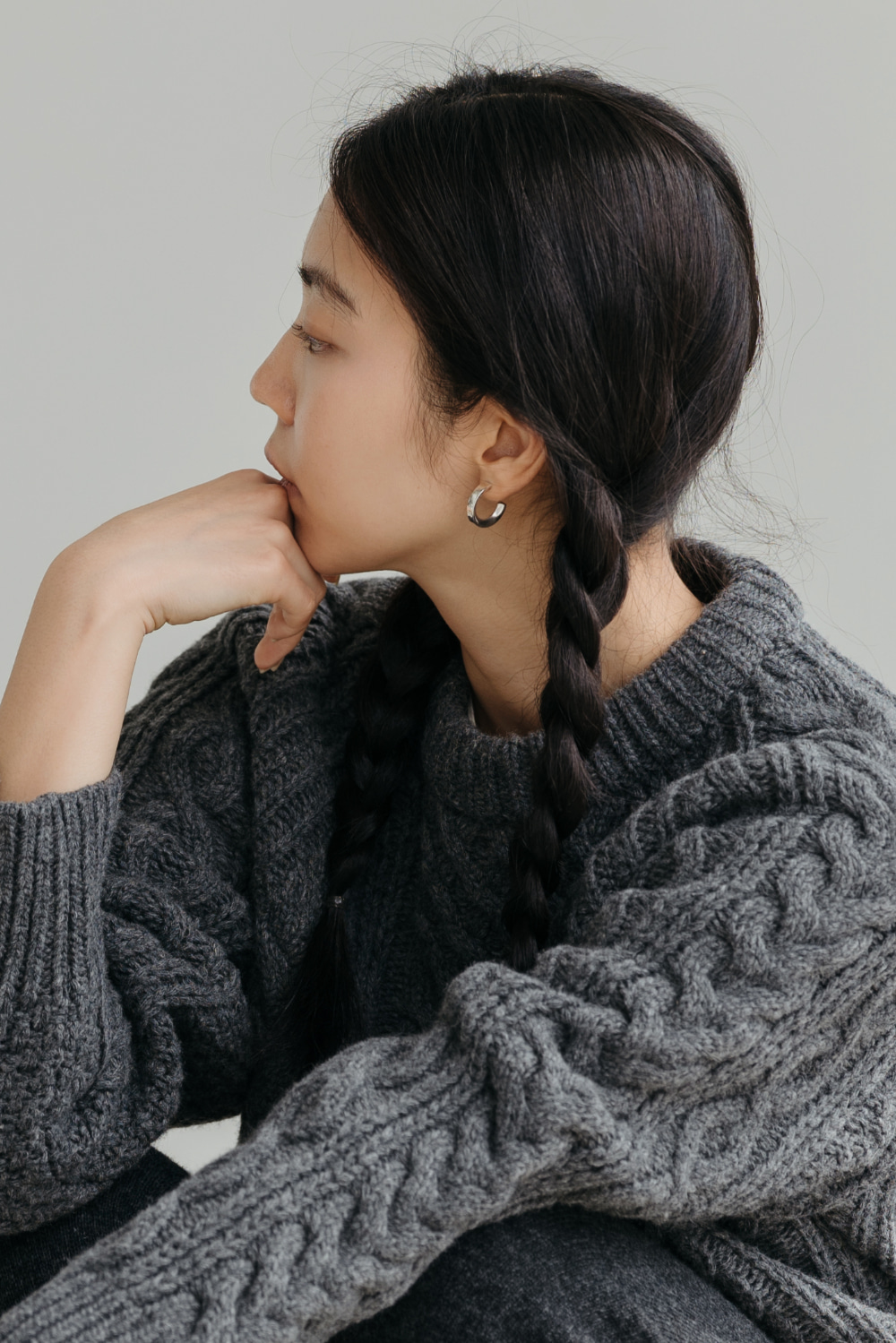 16240_Cable Wool Sweater